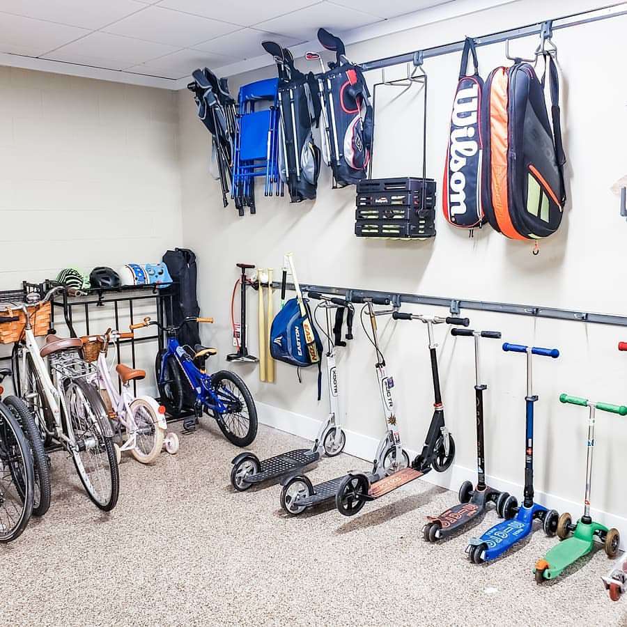 bicycle rack for garage