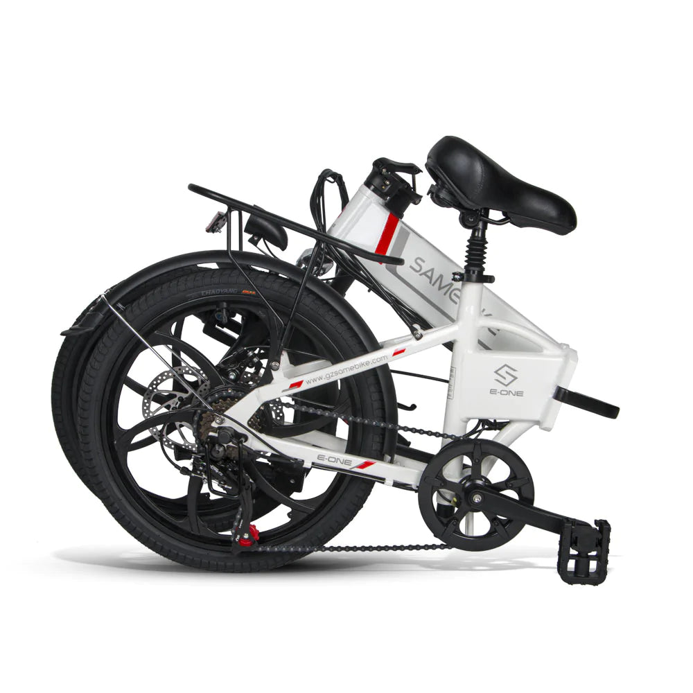 Folding electric bicycle