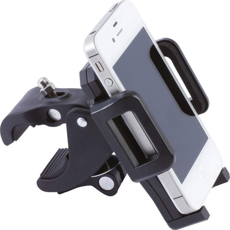 Bicycle cell phone holder