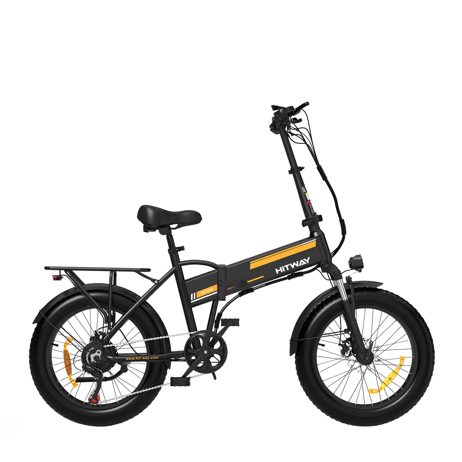 Folding electric bicycle