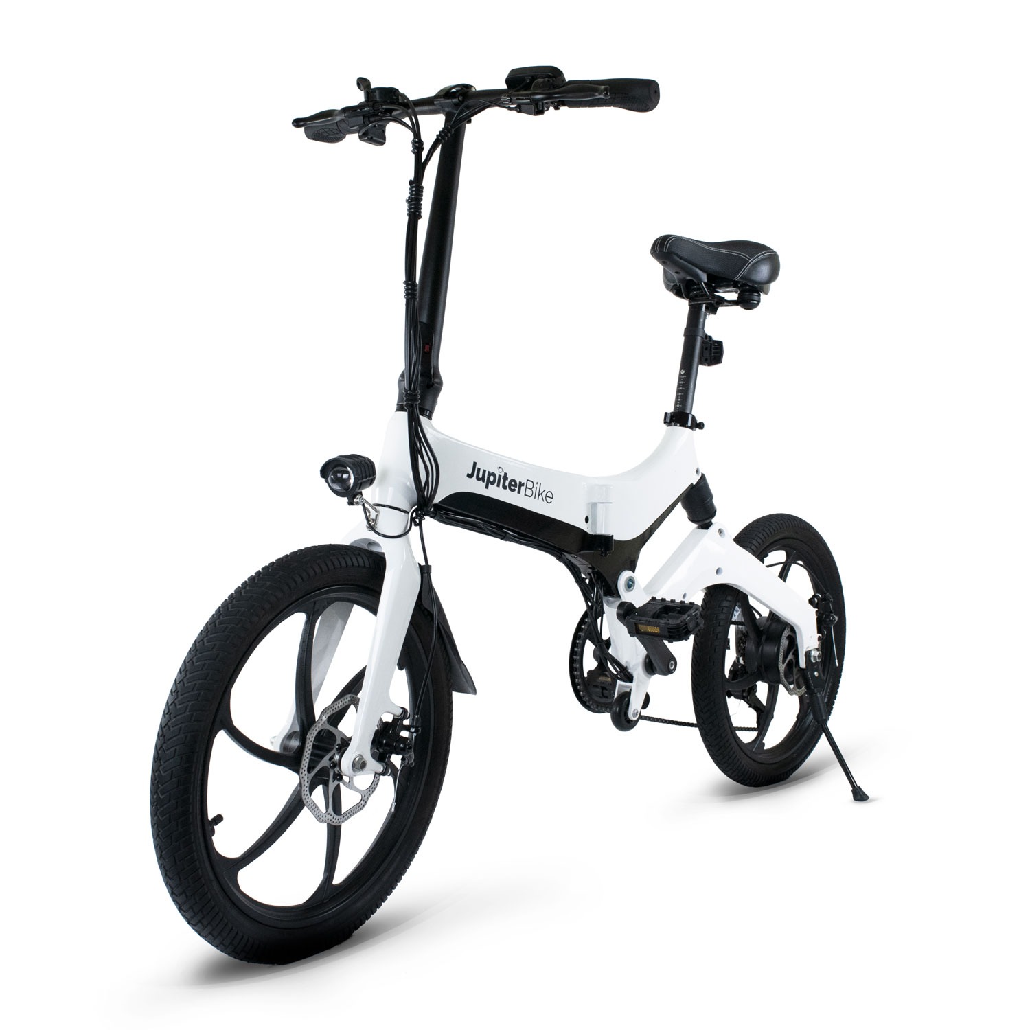 Folding electric bicycle