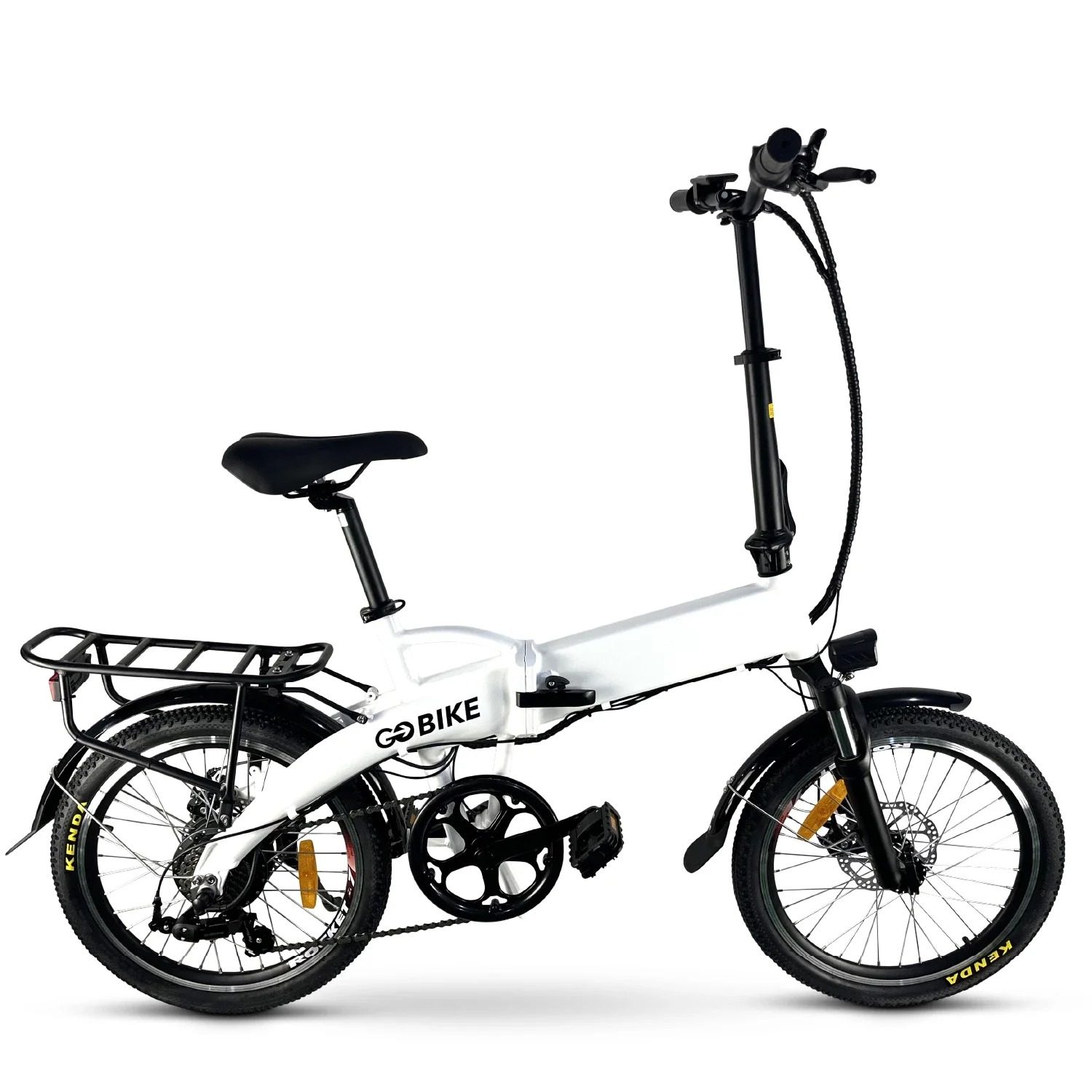 Folding electric bicycle