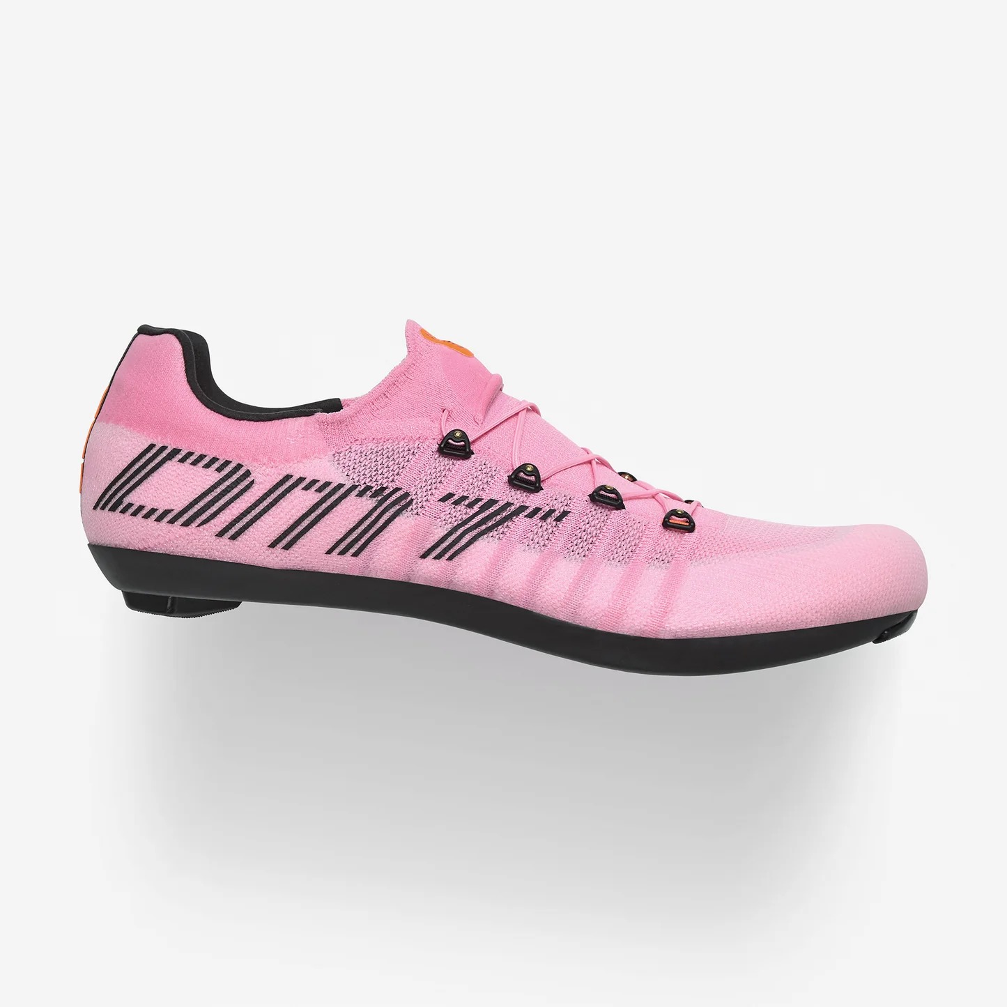 pink cycling shoes